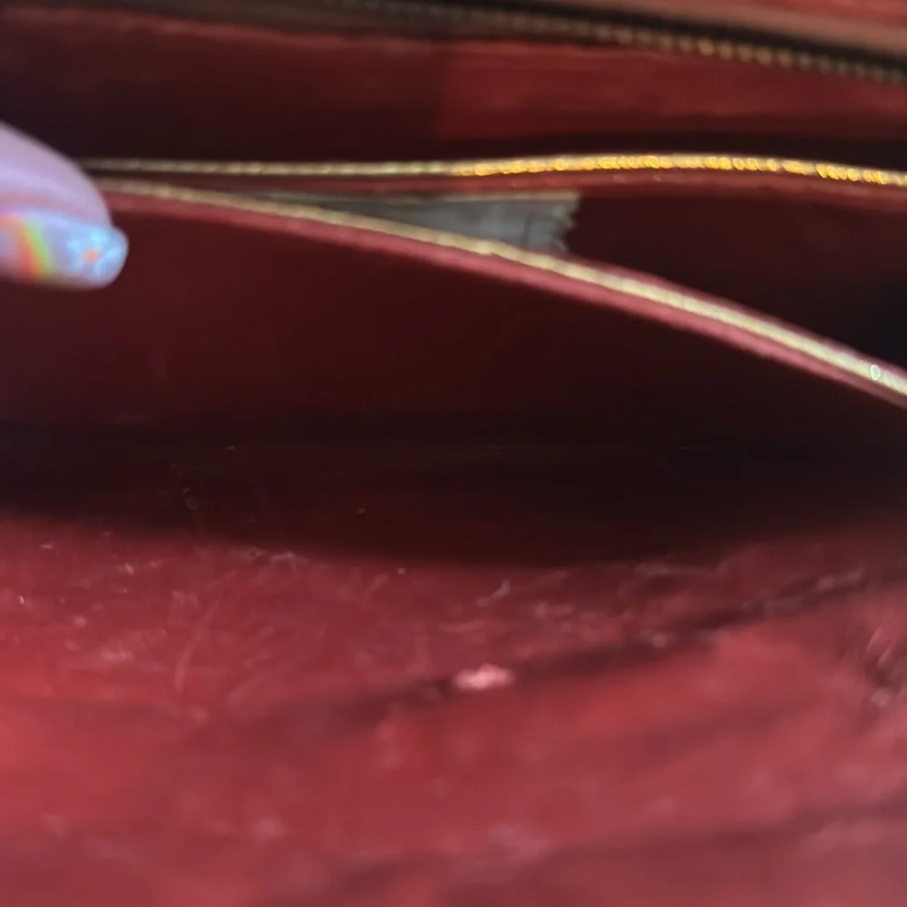 Koro Creation Vintage NeedlePoint Tapestry Women’s Strawberry Handbag - Picture 12 of 16